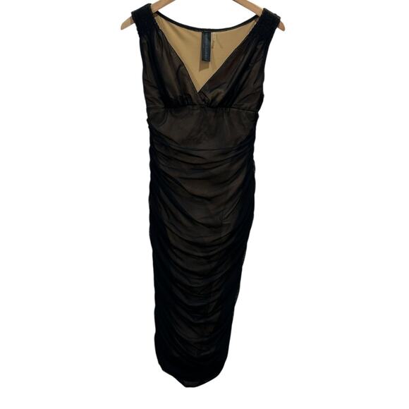 Norma Kamali Tara Ruched Sheath Dress - Picture 6 of 7